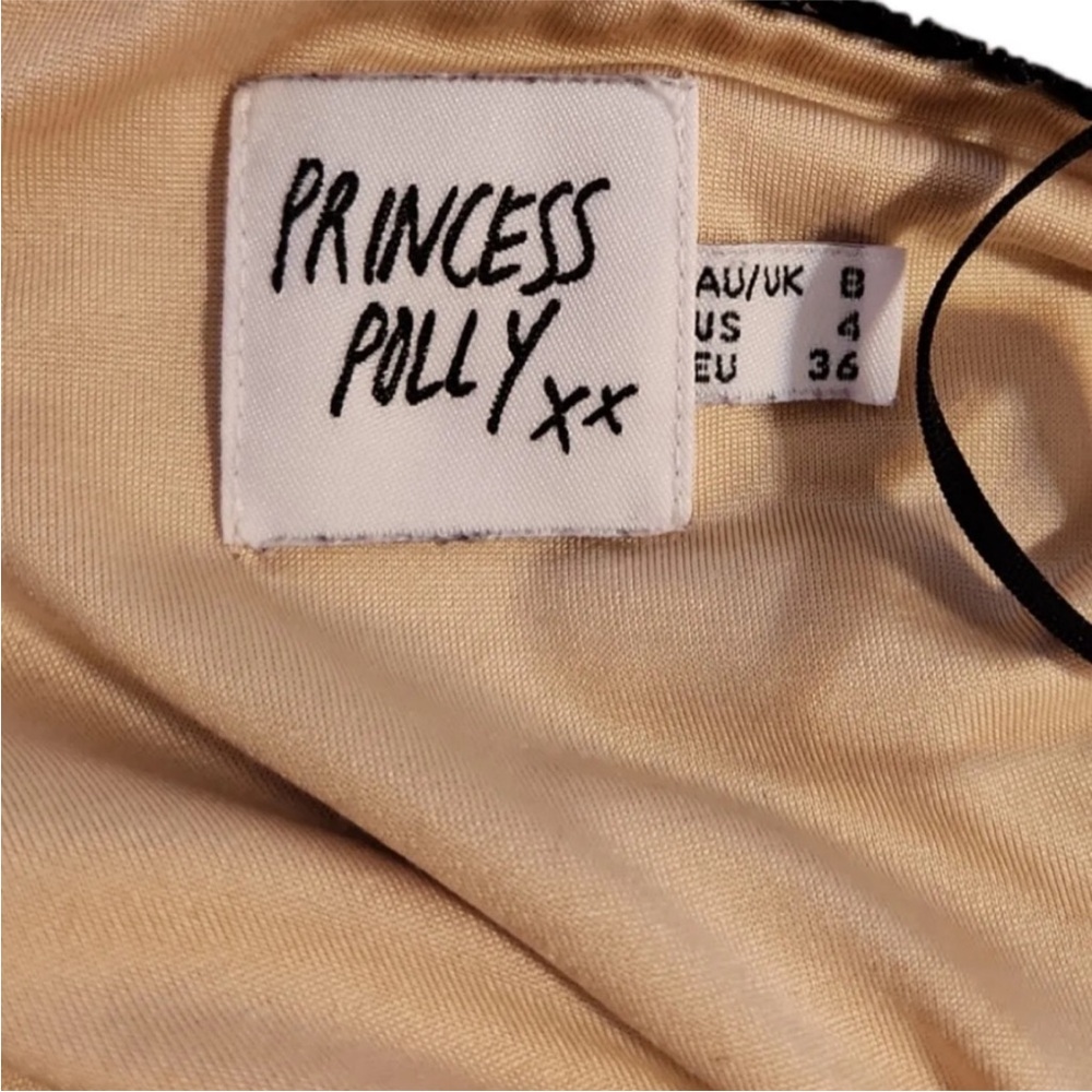 Princess Polly Mystery Mini Mesh Lined Spaghetti Strap Slip Horoscope Key Print - Picture 9 of 15